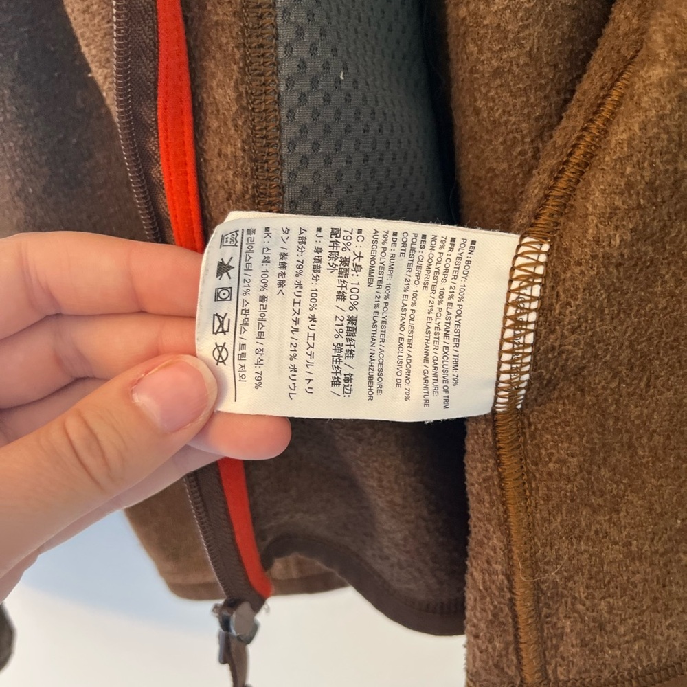 Arc'teryx Caliber Hoody Men’s/Women’s Size M  Brown (unlatched Pocket Zipper) - Picture 13 of 16